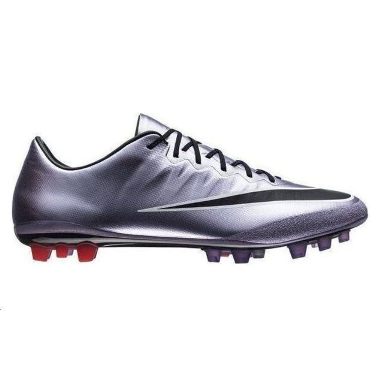 Nike Mercurial Vapor Artificial Turf Non-Slip Durable Soccer Shoes Unisex Soccer Shoes Electric-Purple 717139-580