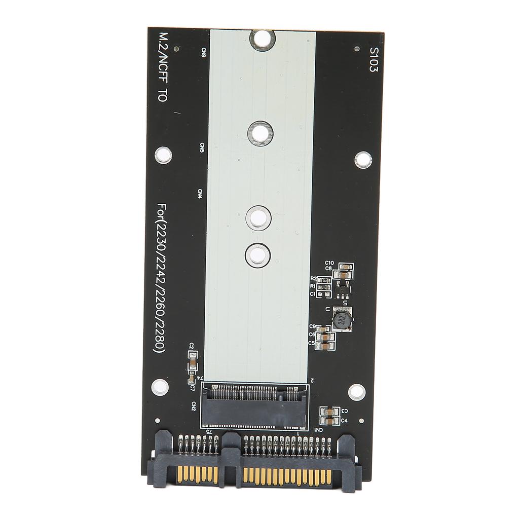 M.2 NGFF To SATA III Converter Adapter 6000MB S Fast Transfer Mass Storage Interface Hard Drive Converter Card
