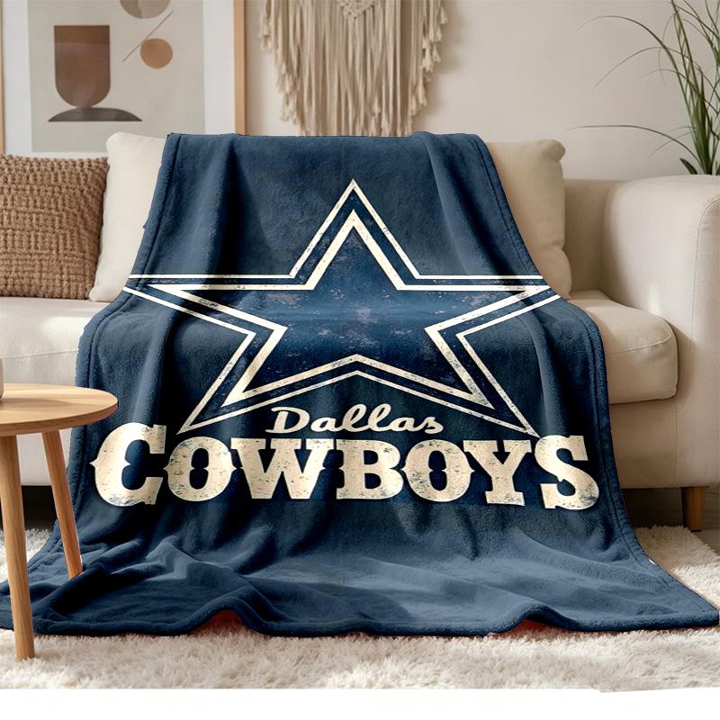 Dallas Cowboys Soft and Comfortable Flannel Suitable for Sofas Living Rooms Outdoor Camping Travel and Also Makes a Great Anniversary Gif