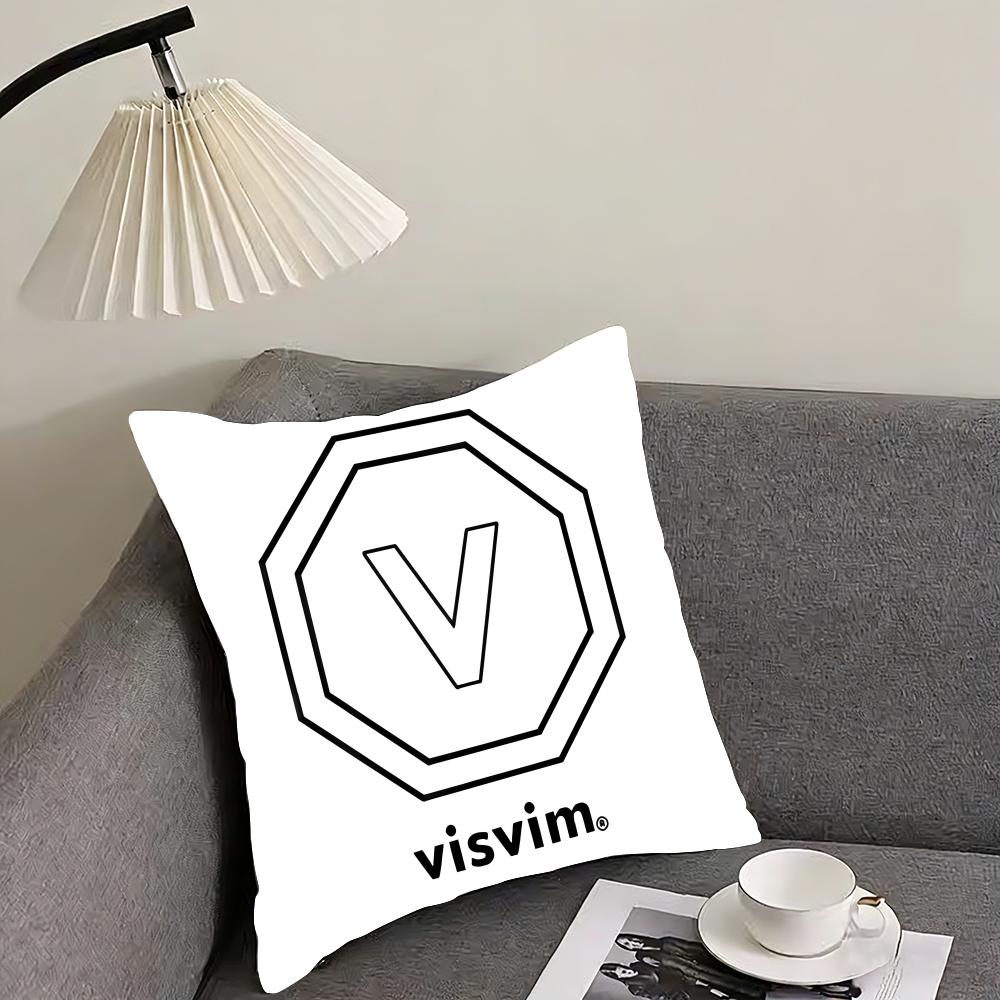 Brand Design VVisvimS Cushion Cover Elegant Comfort Pillowcase Sofa Bed Doublesided Printed Invisible Zipper Home Decor