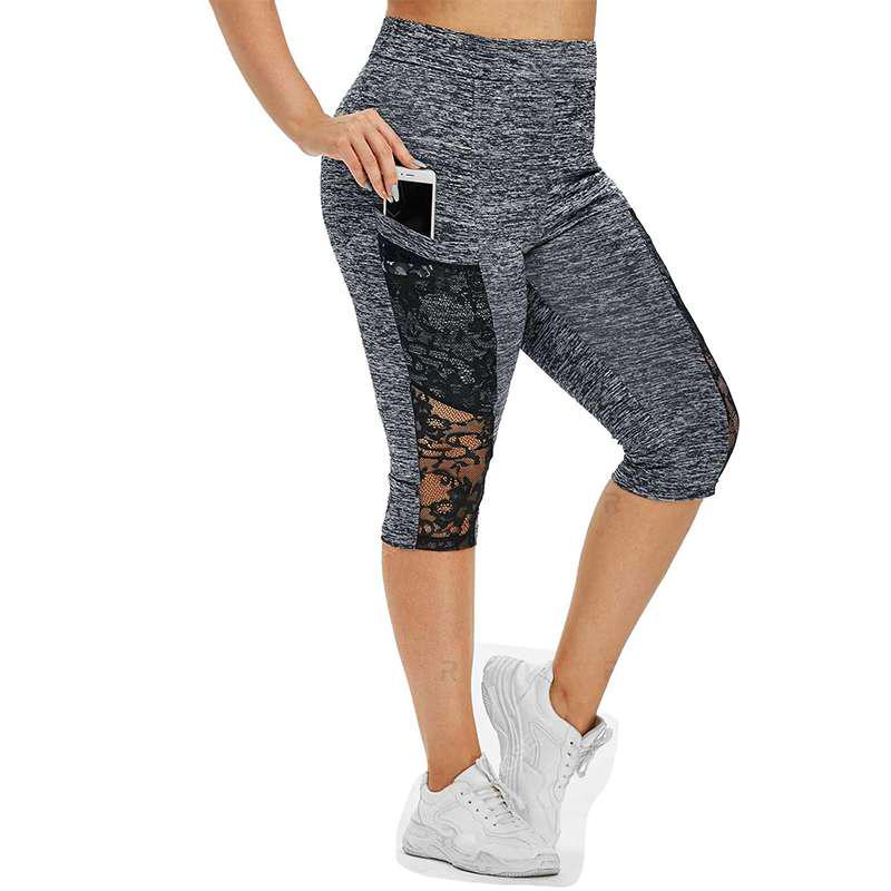 Buy Women Fashion Lace Panel Sheer 