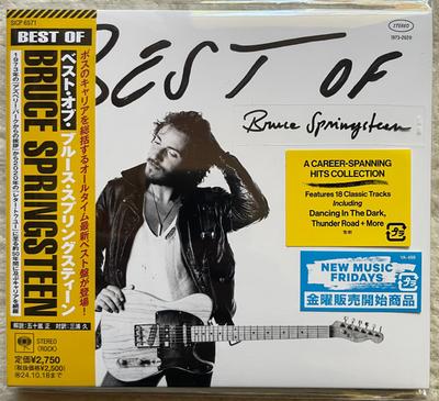 CD BRUCE SPRINGSTEEN  Best Of Bruce Springsteen SICP6571 SONY RECORDS V ROCE 2024 Japonsko Obi Rock