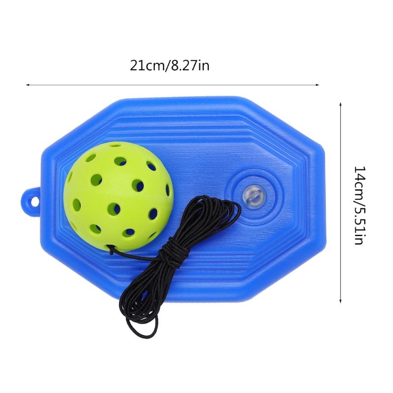 Pickleball Trainer Accessories Hollow Out Holes Single Player Pickleball Balls Sparring Device Pickleball Training Tools