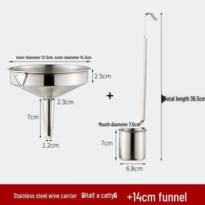 Wine Ladle and Funnel Set