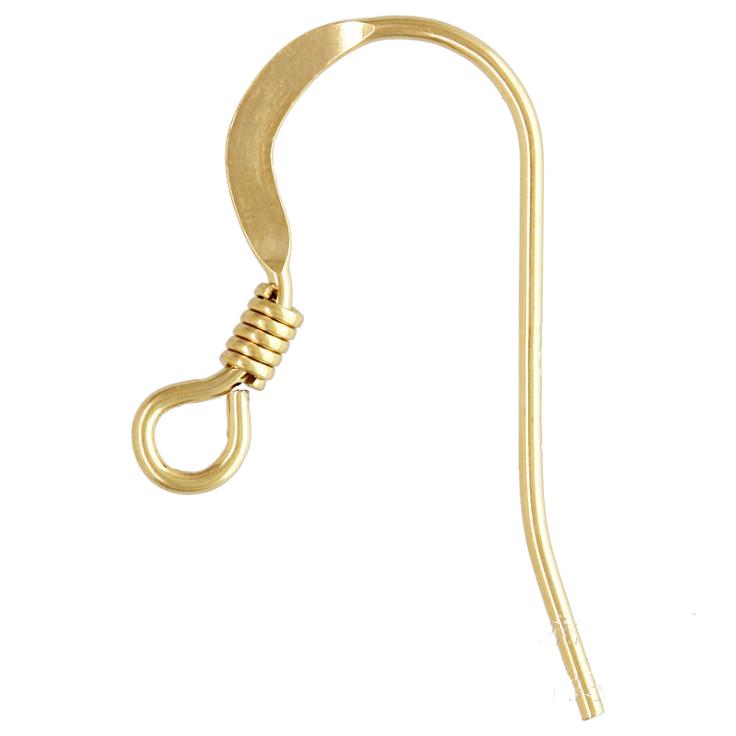 High Quality 14K Gold Filled Ear Hook Wires for DIY Handmade Jewelry Making Supplies