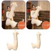26-27 Llama Body Pillow Giant Alpaca Plush Long Body Pillow Fluffy Alpaca Stuffed Animal, New-xdd