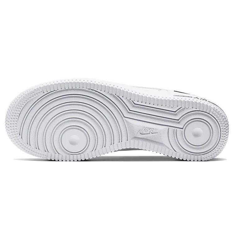 Nye Nike Air Force 1 LV8 3 Hvit Svart GS CJ4092-100