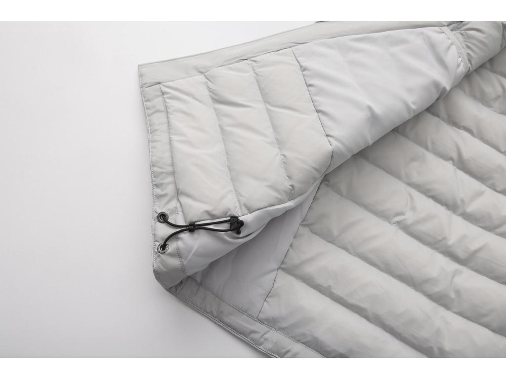 Bird's House Solano Windproof & Waterproof Hooded Down Jacket, Fully Sealed Three-Layer Design, Unisex Outdoor Wear.