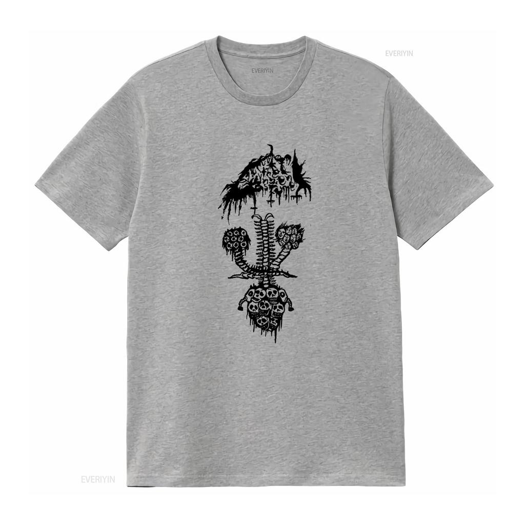 Reek of the Unzen Gas Fumes Samurai Skull Print T Shirt White Fullsize S 5XL Double Side vintage Washed fashion Casual graphic
