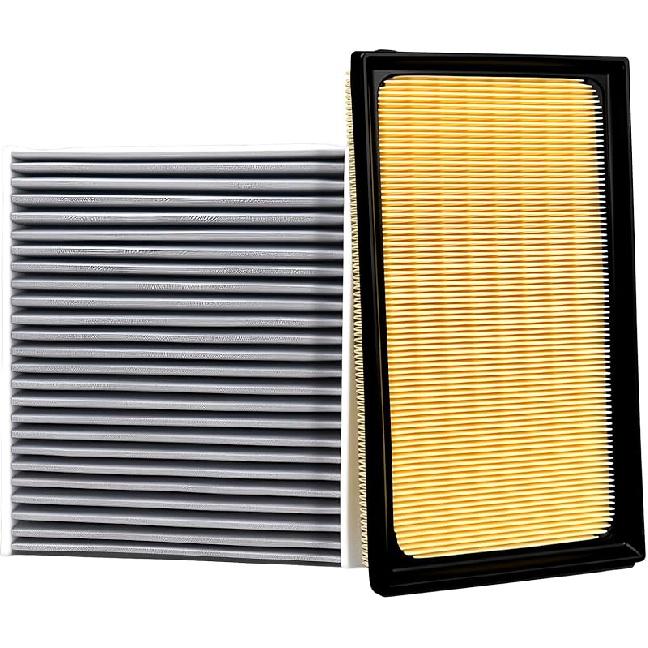 Engine & Cabin Air Filter Kit For RAV4 Hybrid (-2025), Camry Hybird (2018-2025), Highlander Hybrid (-2025), Sienna Venza (-2025), RAV4 Prime (Not
