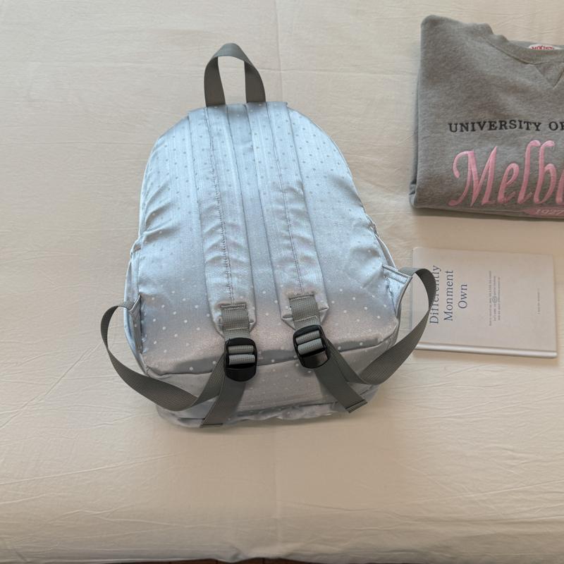 Mochila Escolar Fofa de PU com Bolso Frontal com Zíper Mochila Leve para Meninas Adolescentes Casual Diária para Viagem