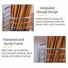 Highted Bottom Kitchen Utensil Holders Draining Hole Base Space Saving Chopstick Drying Racks Rust-proof Quick Drainage