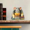 Cartoon Cute Mice Reading Books, Mouse Holes, Living Room, Study, Home, Wall Decoration Stickers