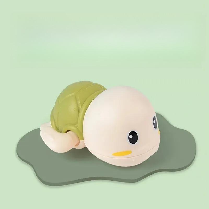 Father-Son Turtle Bath Toy - Interactive Swimming Water Game for Kids, Fun Educational Baby Bath Time Activity Set