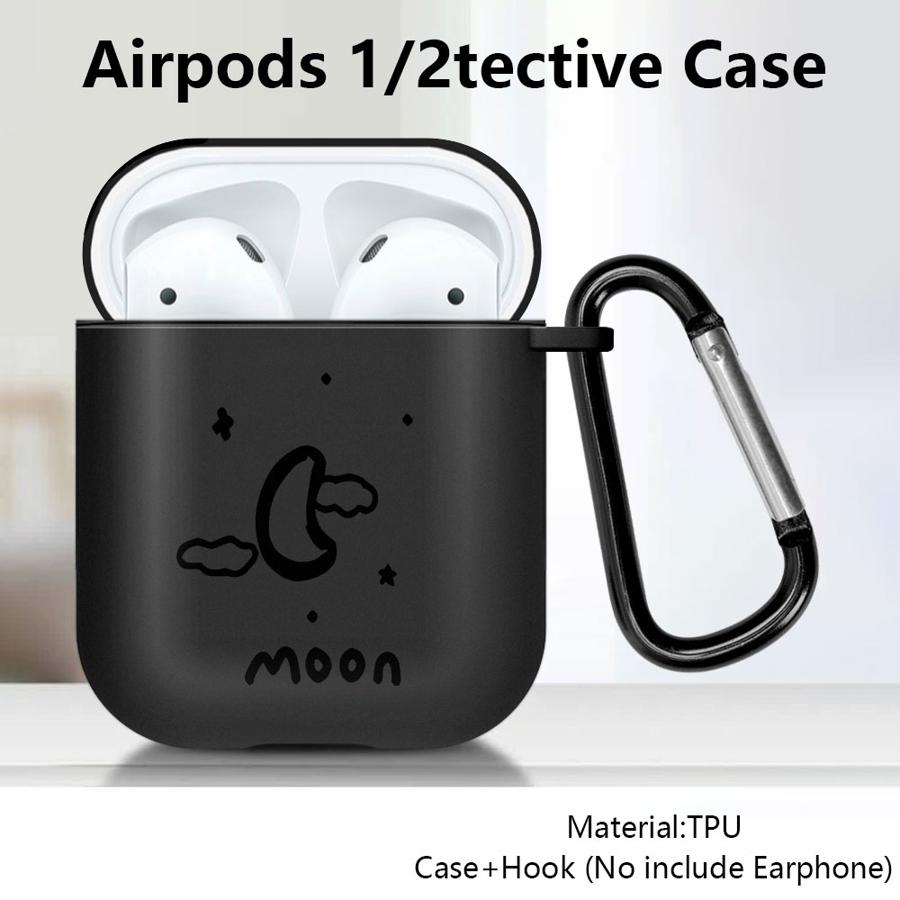 Line Sun Moon Pattern Earphone Cases Cover Case For Airpods Pro2 Pro 4 1 2 Pro3 3