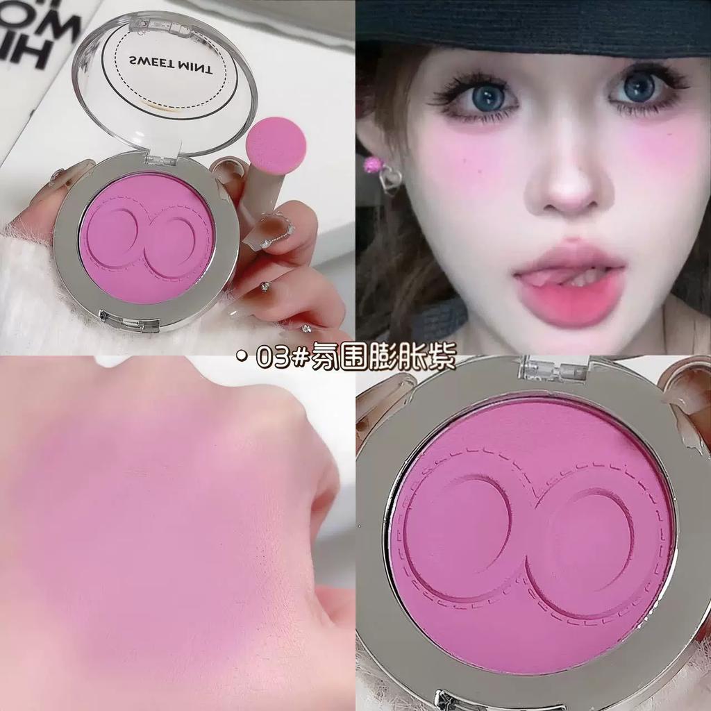 Ins-Style Blush Cream Egg Yolk High-Saturation Yellow Eyeshadow All-In-One Spring Colorful Lemon Ginger Yellow Blush Palette