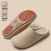 Couple Japanese floor mop 2025 autumn and winter new soft bottom indoor home silent non-slip waterproof cotton slippers