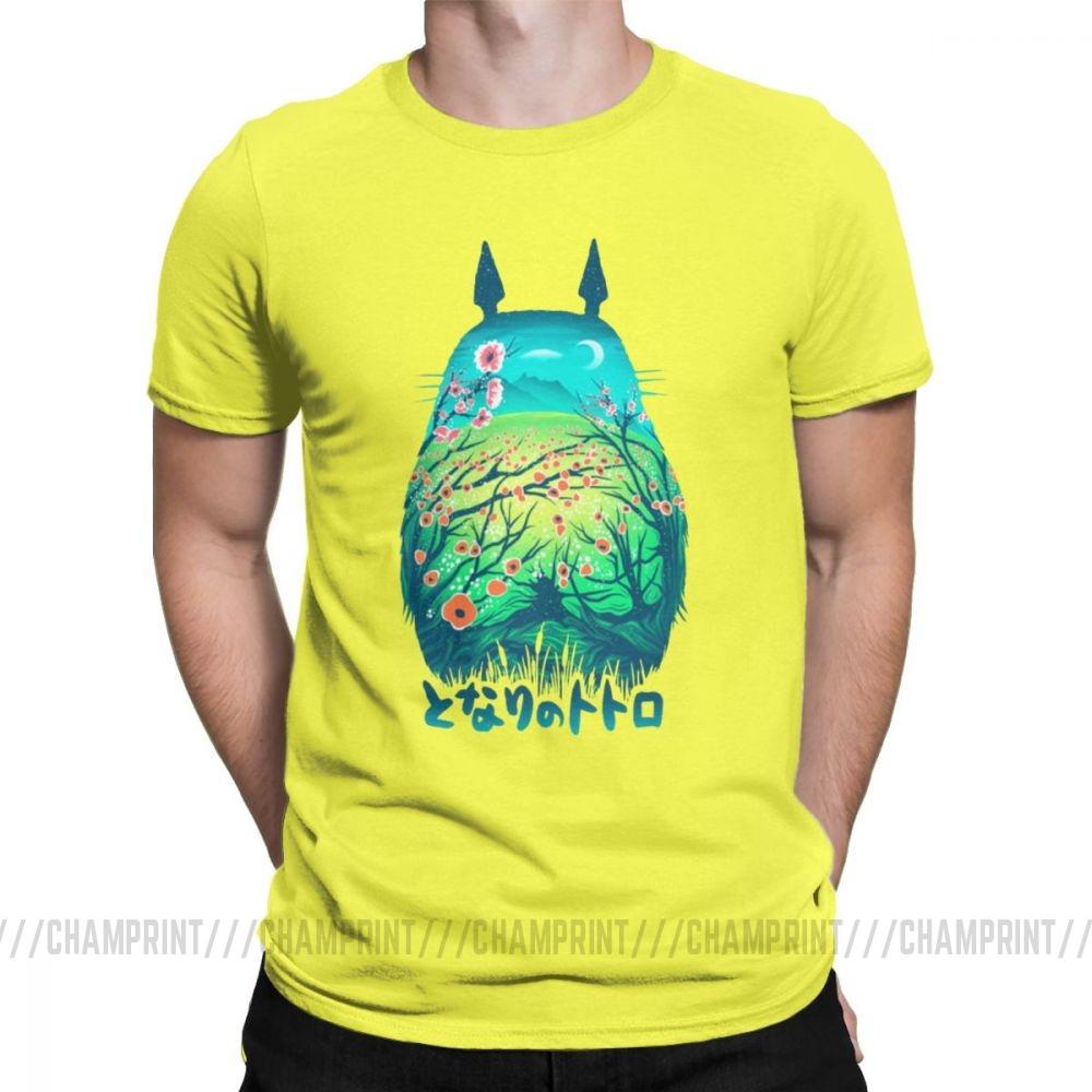 Men S T Shirt He Is My Neighbor Totoro Novelty 100 Cotton Tee Shirt Short Sleeve
