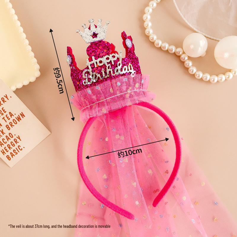 2025 Birthday Hat for Kids & Adults - First Birthday Party, Photo Props, Cake Hat