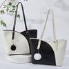Large Capacity Tote Bag Women'S Hot Women'S Bag Versatile Semi-Shaped Mommy Bag