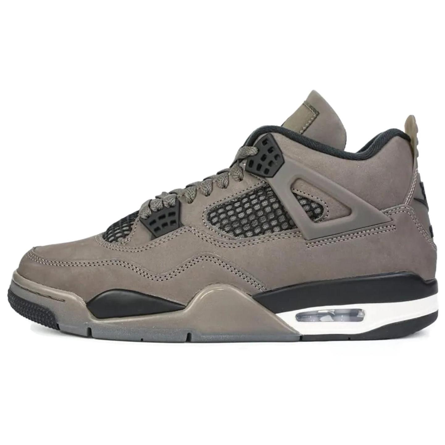

Кроссовки Air Jordan 4 Retro Cave Stone Мужские Коричневый Черный Лунно-частичный FV5029-200 43