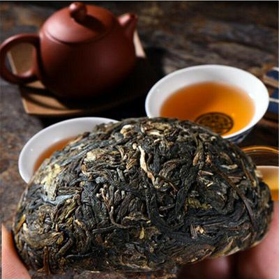 100g Yunnan Old Tea Tree Puer Tea Shen Pu'er Tea Cake Raw Pu-erh Green Tea Cakes