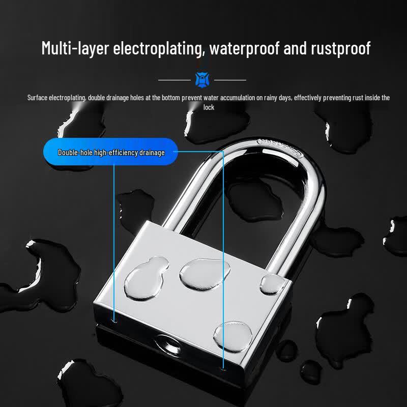 Stainless Steel Anti-theft Padlock
