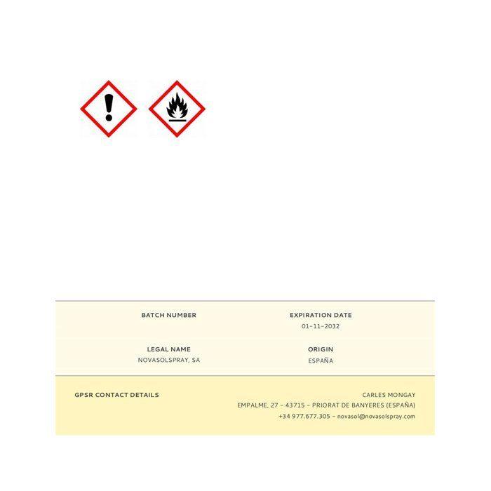 Spray vopsea - PINTY - 500ml - Trasor efemer - Portocaliu fluorescent - Marcaj temporar