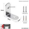 Thickened Stainless Steel 90° Right Angle L-Shaped Corner Bracket Shelf Support
