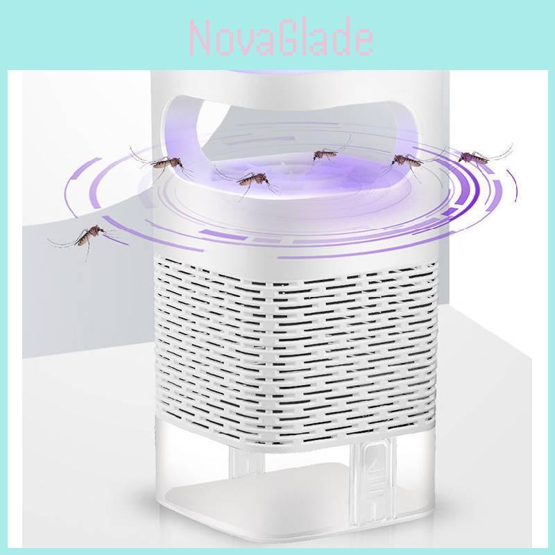 Mosquito Physical Light Killer Lamp Aspiration Trap Flies Repellent Efficient