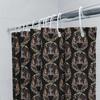 Gothic Horror Shower Curtain Skull Demon Halloween Decor Bathroom Set Spooky Vibes Dark Fantasy Home Textile Room Divider