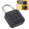 6 Digit Heavy Combination Lock Zinc Alloy Water Resistant Theft Proof Digital Keyless Password Locker Lock for Gym School Garage