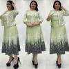 Women's Formal Ensemble: Cross-border African, European, and American Fashion, Slim-Fit Dress with Elegant Outerwear