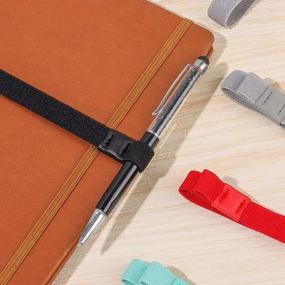 Desk Accessories Office Supplies Bandage For A5/A6 Pen Holder Clip Notebook Core Rope Elastic Band Pen Holder
