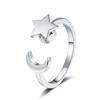 Fidget Spinner Ring for Women, Minimalist Fashion Rotatable Ring, INS Trend Light Luxury Cool Style Jewelry