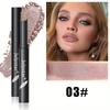 Spinning Pearl Eyeshadow Stick, Matte and Shimmer Eye Brightener Stick Zvýrazňující tyčinka na konturování stínů Voděodolný make-up očních stínů pro ženy