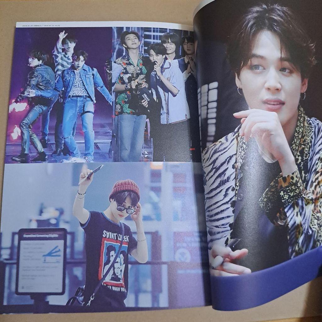 [USED] BTS Jimin Jungkook Master Photobook Photo Collection