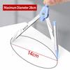 8pcs Protractor Triangle Ruler Set Students Compass Kit Geometry Compass Ruler Set  School Supplies