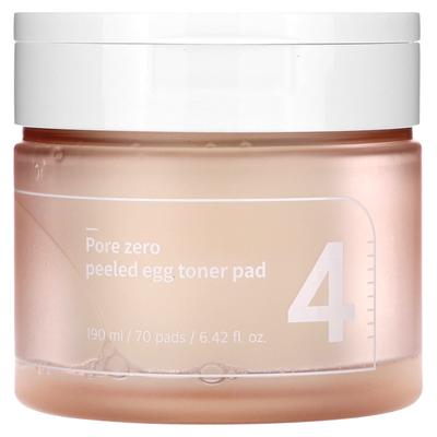 4 Pore Zero Field Egg Toner Pads, 70 Sheets, 6.42 Fl Oz (190 Ml)