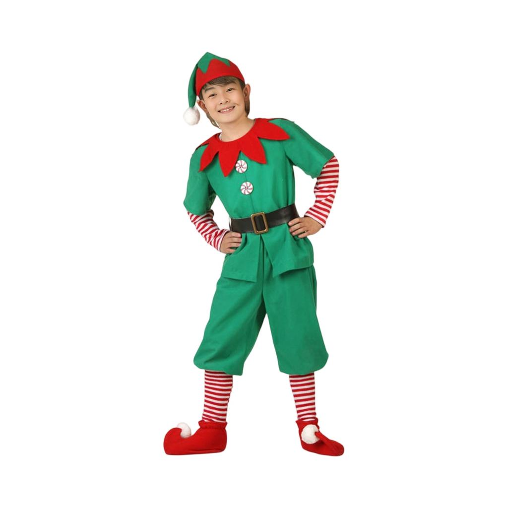 Christmas Boys And Girls Long Sleeves Performance Costumes Parent-child Performance Costumes