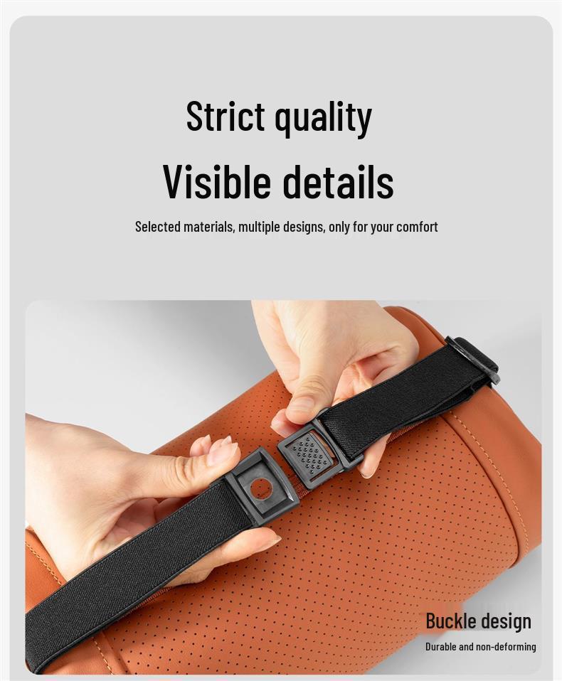 Ganzjahres-Autozubehör: Kopfstütze, Lordosenstütze und Nackenschutz für Mercedes-Benz, Tesla und BYD.