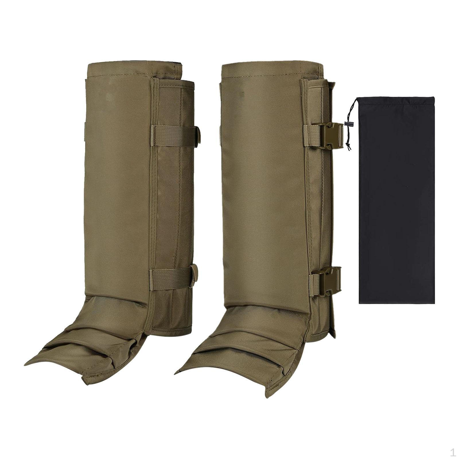 

Leg Gaiters Snake Protection for Fishing Hunting Farm Working 54cmx43cm зелений