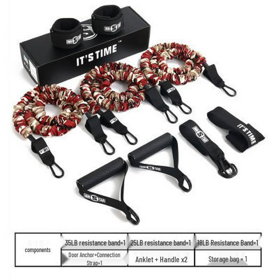 INNSTAR 11-Piece Resistance Band Set for Home Fitness & Strength Training