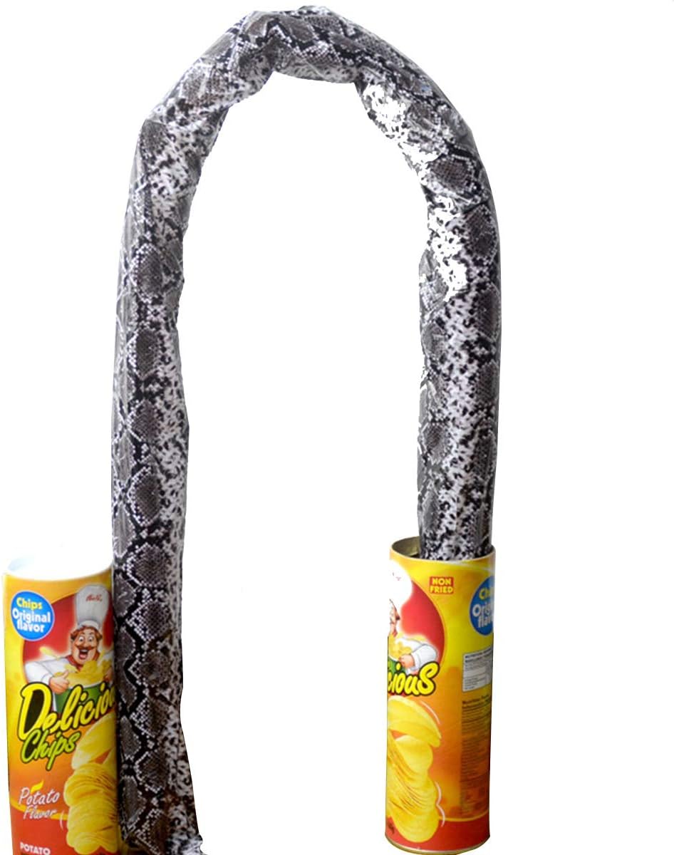 

Змея из банки с чипсами, Сценическая магия, Пружинная змея, Игрушка, День дурака, Хэллоуин, Шутки в банке, Подарок-прикол, Розыгрыш