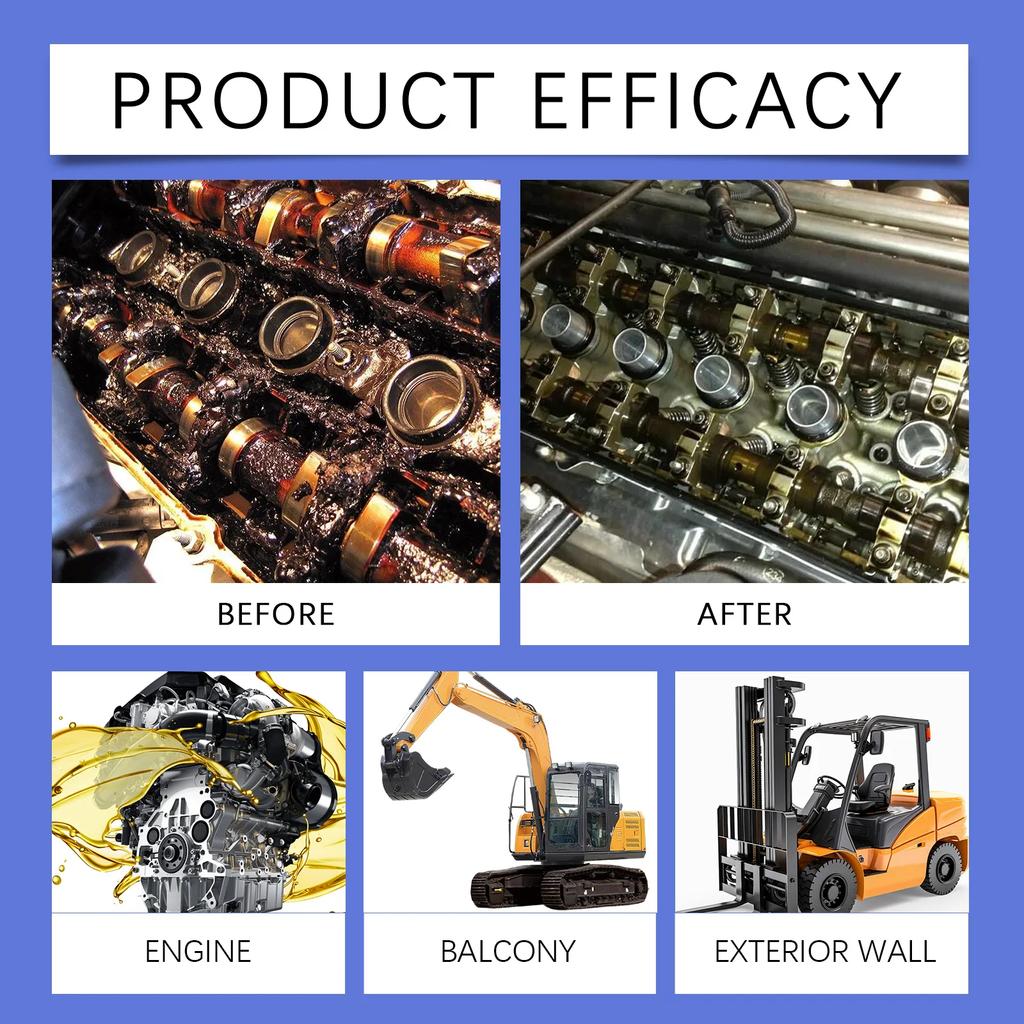 Agent de reparare pentru îndepărtarea carbonului de motor de 100 ml Protector anti-uzură extrem de eficient Reducerea zgomotului și anti-tremurarea uleiului de motor