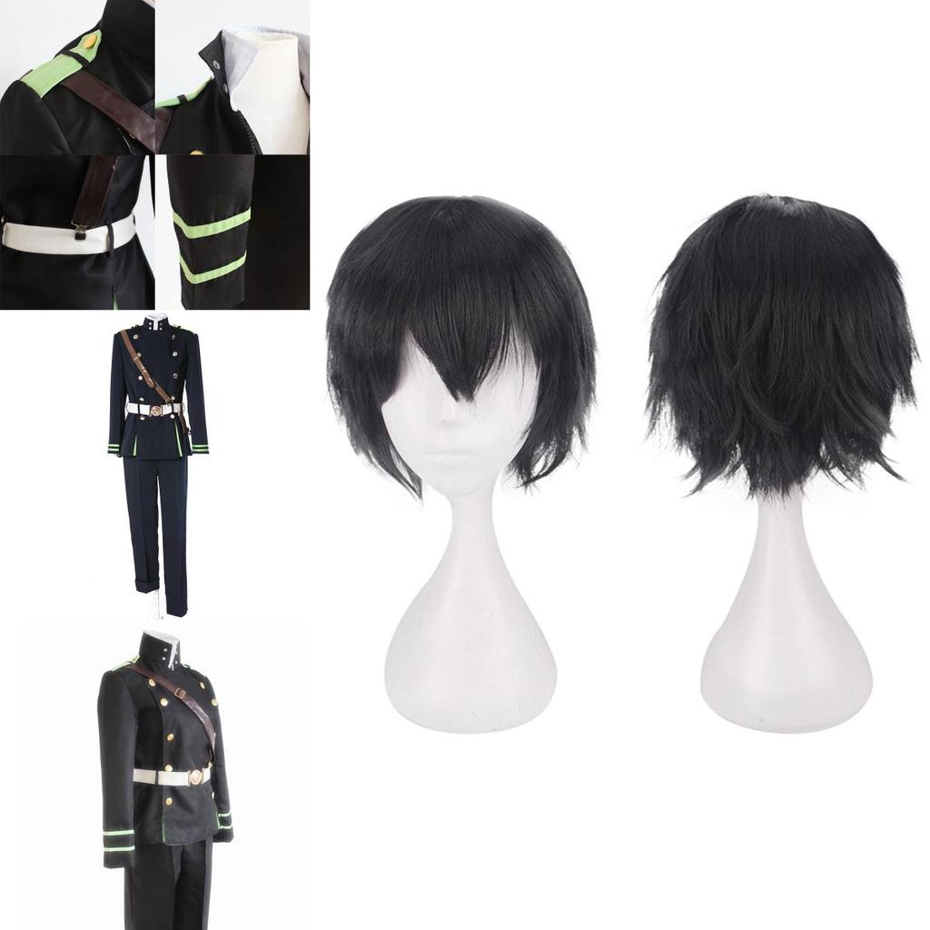 Prémiová sada cosplay kostýmu Seraph Of The End Yichir Yuichiro Hyakuya Army Uniform