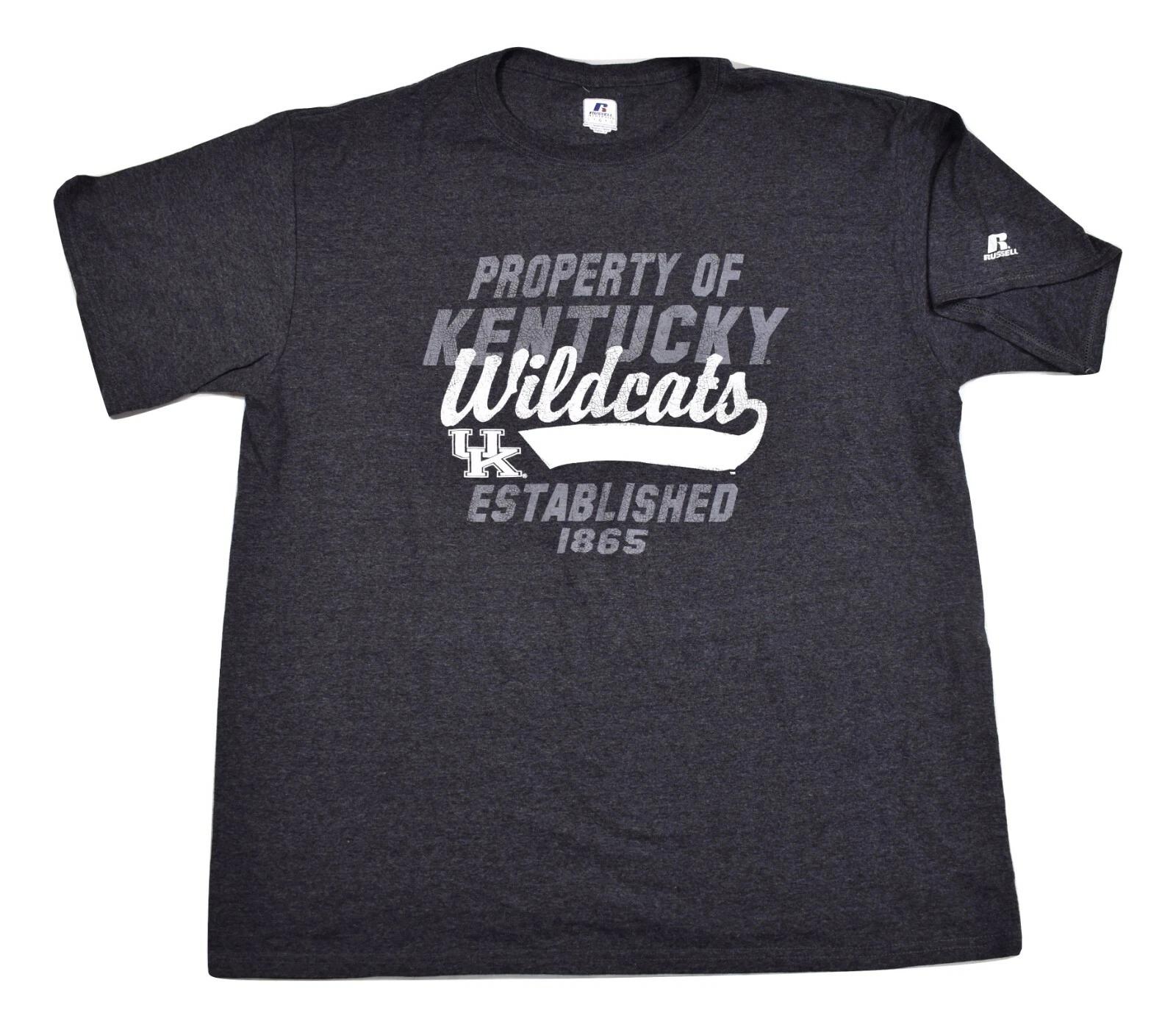 Russell Mens Property of Kentucky Wildcats Established 1865 Shirt New L 3XL