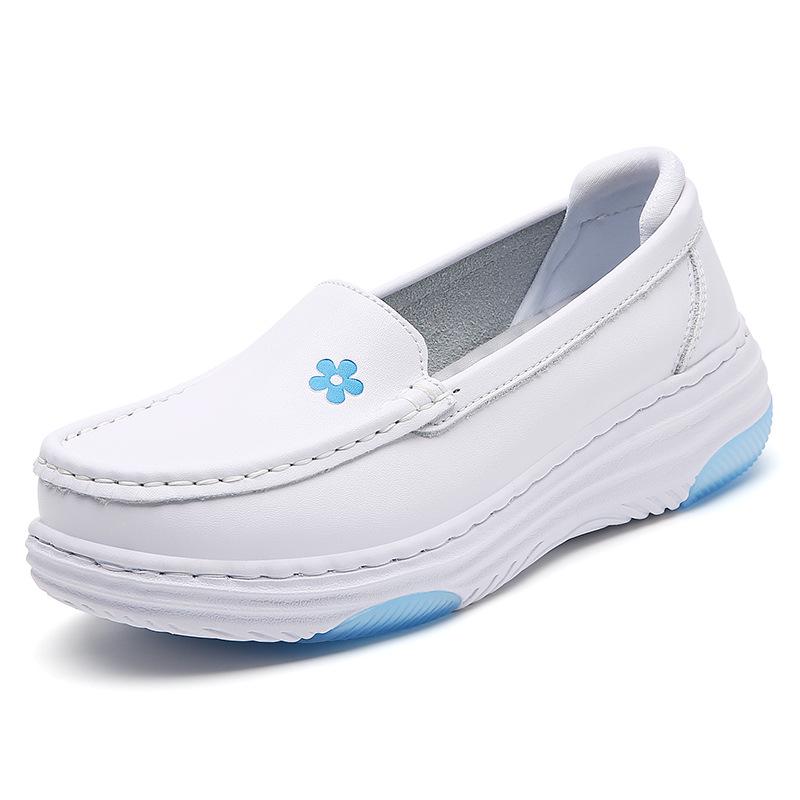 Women's Summer Breathable Non-Slip Soft Sole Nurse Shoes, Comfortable for Medical Staff & Beauty Therapists