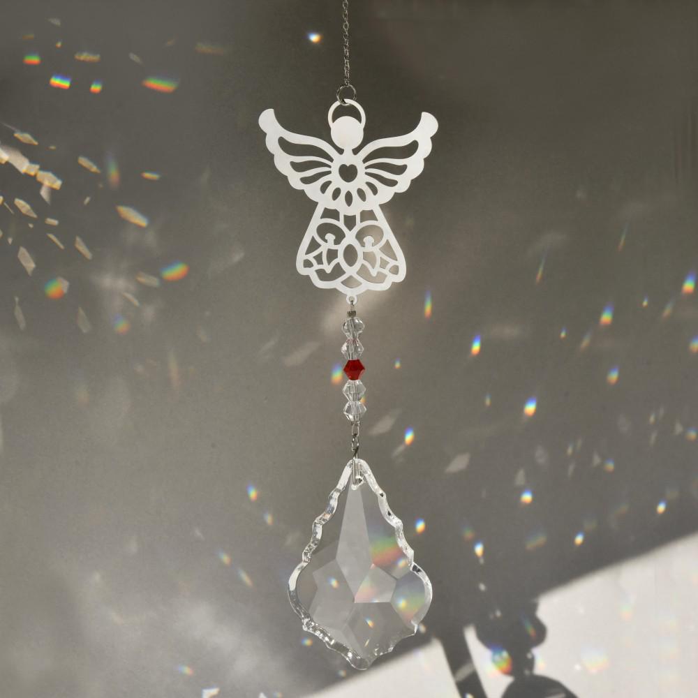 Rainbow Crystal Sun Catcher & Wind Chime Ornament
