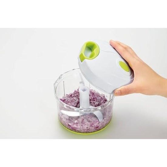 Takagi Chopping Cutter Big Manual Mince Chopper No Electricity Needed Stainless Blade Sauce Making Liquid Capacity/Approximately 700mlSolid 800ml Tool